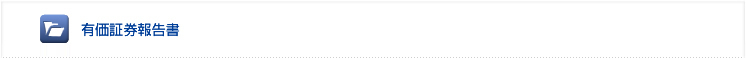 有価証券報告書