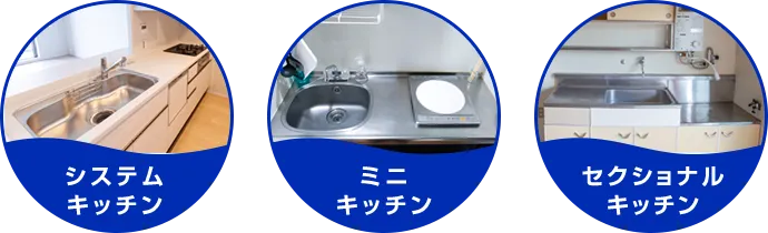 システムキッチン ミニキッチン セクショナルキッチン